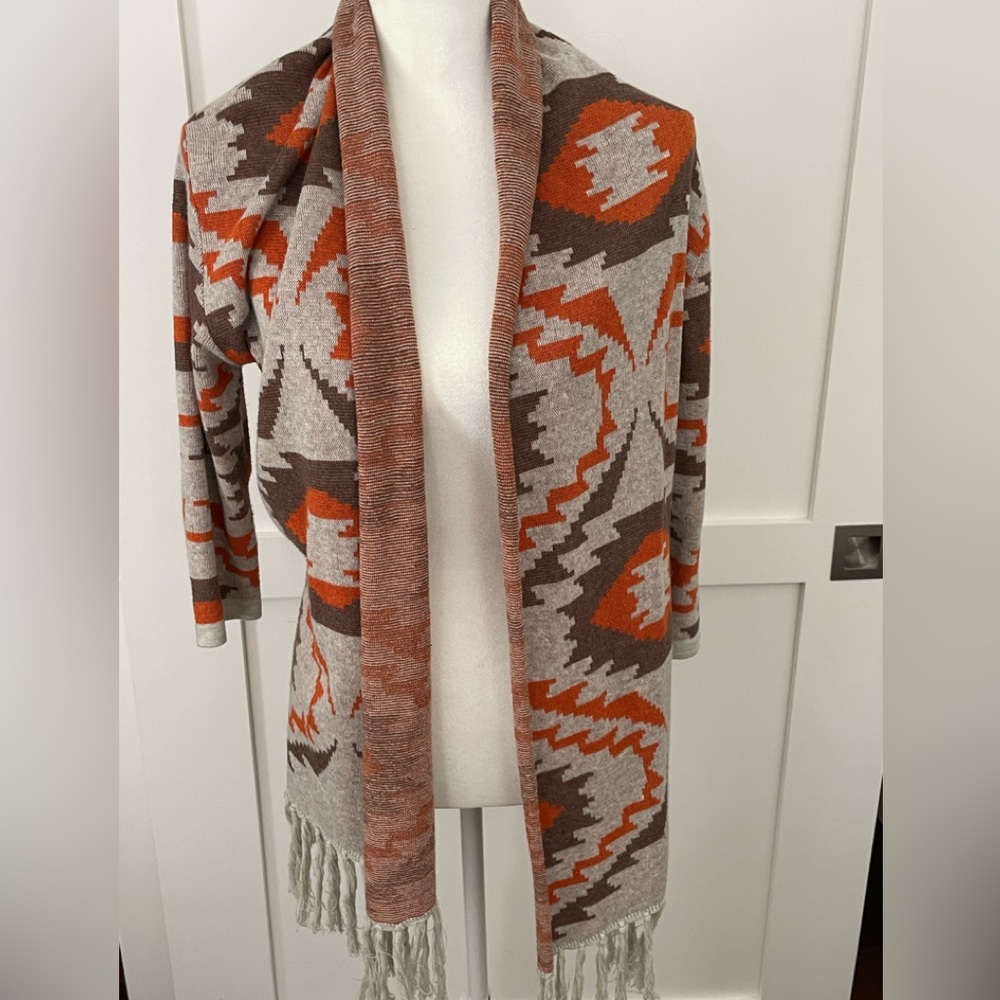 Open cardigan